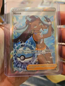 Nessa TG27/TG30 Lost Origin Full Art Ultra Rare Holo Pokemon TCG Card NM - Image 5