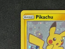 Pokemon Pikachu TCG Sun & Moon SM162 Holo Promo Card Double Swirl - Image 3