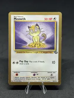 Meowth - (Gold Bordered Promo) 56/64 Miscellaneous Cards & Products Regular - Image 1