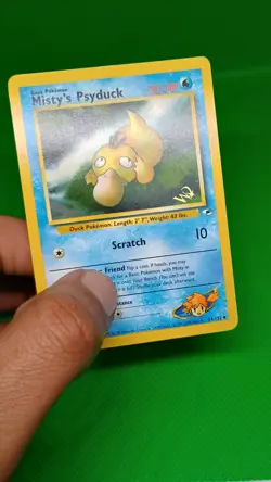 Pokemon TCG - Mistys Psyduck / Wartortle W Stamped 2 Card Promo Lot - Image 3