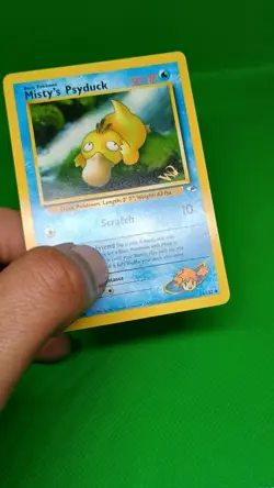 Pokemon TCG - Mistys Psyduck / Wartortle W Stamped 2 Card Promo Lot - Image 4