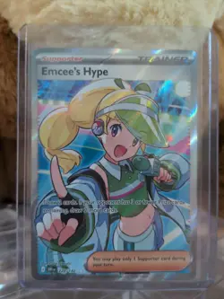 Emcee's Hype - 220/182 - Destined Rivals - Ultra Rare - NM/M - Pokemon Card - Image 3