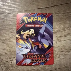 Destined Rivals Build and Battle Trainer Tips Card: Cynthia's Garchomp (v1) - Image 1