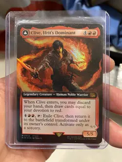 Clive, Ifrit's Dominant (Extended Art)-Final Fantasy- Foil NM 0458 M - Image 1