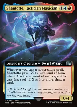 [1x] Shantotto, Tactician Magician - Foil - Extended Art Near Mint, English UB: - Image 1