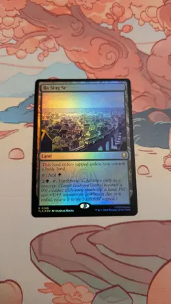 MTG Magic the Gathering Ba Sing Se Foil Avatar Last Airbender - Image 1