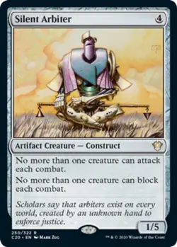 1 x Silent Arbiter - Commander 2020 - NM-Mint - MTG - Image 1