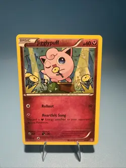 Pokemon TCG Jigglypuff 12/30 XY Trainer Kit Wigglytuff LP - Image 1