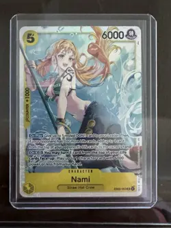 One Piece EB-03 Heroines Edition Nami SR Foil English - Image 1