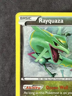 2015 Rayquaza XY64 XY Black Star Promo Holo Pokemon Card LP - Image 3