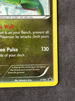 2015 Rayquaza XY64 XY Black Star Promo Holo Pokemon Card LP - Image 5