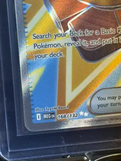 Pokemon TCG Mega Evolution Fighting Gong 168/132 Ultra Rare Card NM! - Image 5
