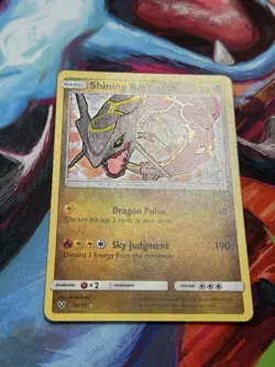 Shining Rayquaza 56/73 Holo Rare Shining Legends Pokemon Card - Image 3
