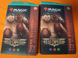 Magic The Gathering Streets Of New Capenna Theme Booster The Riveteers Lot Of 2 - Image 1