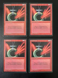 MTG- Shatter x4 - Foreign Black Bordered FBB - Image 1