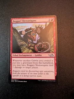 Magic MTG - Boggart Shenanigans - Duel Decks Elves vs Goblins - LP - Image 1