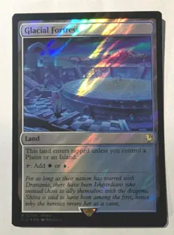 Glacial Fortress (Surge Foil) Commander: Final Fantasy - MTG RARE - Image 1