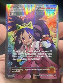 Iris Full Art Trainer 101/101 Pokemon Plasma Blast English Ultra Rare MP - Image 3