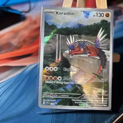 Pokemon TCG- Koraidon 014 Black Star Promo From Scarlet And Violet Still Sealed - Image 2
