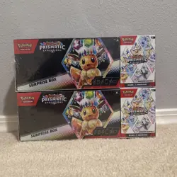 Pokemon Prismatic Evolutions Surprise Box & Booster Bundle Sams Club - LOT OF 2✅ - Image 1