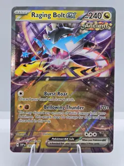 Raging Bolt ex 145 Promo Scarlet & Violet Pokemon NM - Image 1