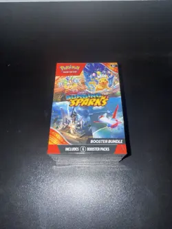 Pokemon TCG Scarlet & Violet Surging Sparks Booster Bundle 6 Packs, New Sealed - Image 1
