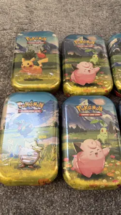 Pokemon TCG Ascended Heroes Mini Tin Collection New Sealed x 7 - Image 2