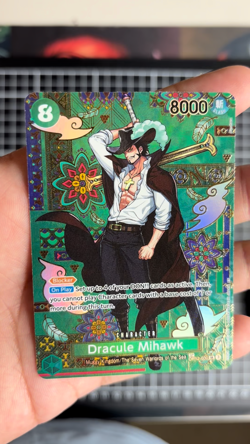 Dracule Mihawk OP12-030 SP One Piece The Azure Sea’s Seven OP14 English - Image 2