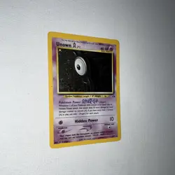 Pokemon Unown [A] Holo Rare 40 HP Neo Discovery 14/75 2001 English TCG Card - Image 3