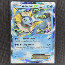 Vaporeon EX - 24/83 - Ultra Rare - Generations - Pokemon Card -LP - Image 1