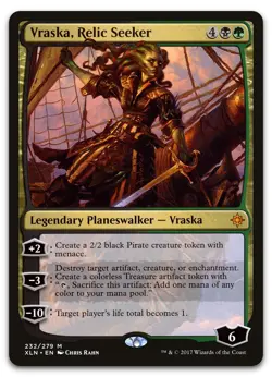 Vraska, Relic Seeker #232 (LP) Ixalan XLN Magic MTG - Image 1