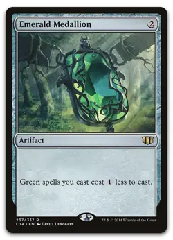 Emerald Medallion #237 (LP) Commander 2014 C14 Magic MTG - Image 1