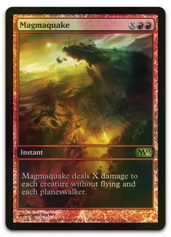 Magmaquake #140 (Foil) (NM) Game Day & Store Championship GAME Magic MTG - Image 1