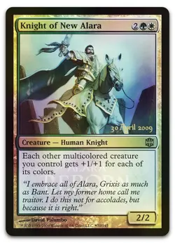 Knight of New Alara #70 (Foil) LP Launch Party & Release Event Promos Magic MTG - Image 1