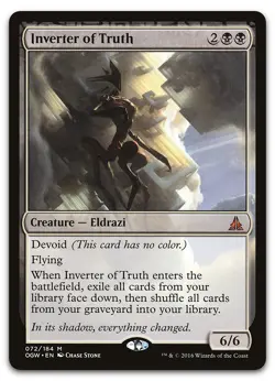 Inverter of Truth #72 (NM) Oath of the Gatewatch OGW Magic MTG - Image 1