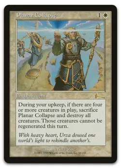 Planar Collapse #18 (LP) Urza's Legacy ULG Magic MTG - Image 1