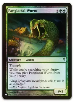 Panglacial Wurm #116 (Foil) (NM) List Reprints LIST LIST Magic MTG - Image 1