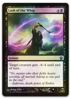 Lash of the Whip #94 (Foil) (NM) Theros THS Magic MTG - Image 1