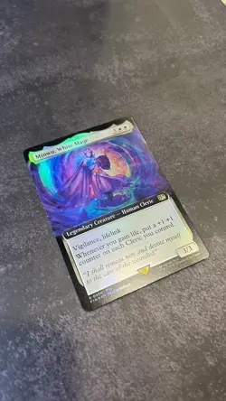 MTG Minwu, White Mage 430 Extended Art Foil Universes Beyond: Final Fantasy FIN - Image 4