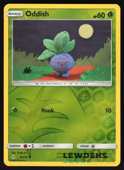 Oddish - 6/214 - Reverse Holo Common - Unbroken Bonds - Pokemon Card - Image 1