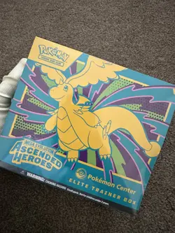 Pokemon TCG Ascended Heroes Pokemon Center ETB IN HAND - Small Rip In Seal - Image 1
