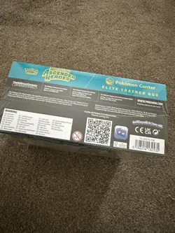 Pokemon TCG Ascended Heroes Pokemon Center ETB IN HAND - Small Rip In Seal - Image 4