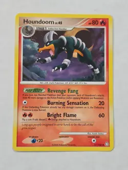 Houndoom Pokemon Card 2008 Legends Awakened 57/146 - Image 1