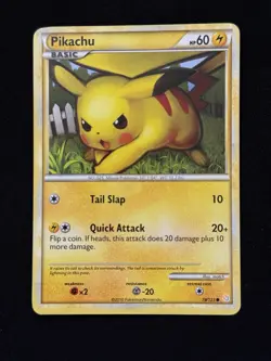 Pikachu #78/123 - Pokemon TCG - HeartGold & SoulSilver - NM - Image 1