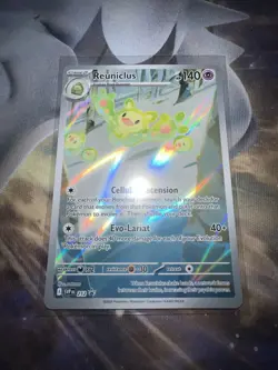Pokemon TCG Reuniclus SVP 212 - English Black Star Promo Raw Illustration Card - Image 1