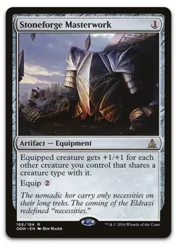 Stoneforge Masterwork #166 (NM) Oath of the Gatewatch OGW Magic MTG - Image 1