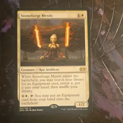 Stoneforge Mystic Double Masters Regular White Rare Creature Wizards English - Image 1