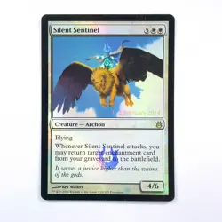 Silent Sentinel 26 - MTG - Born of the Gods - NM Foil Pre-Release - Image 1