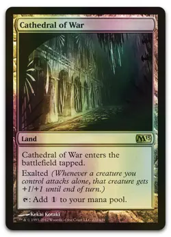 Cathedral of War #221 (Foil) (NM) Magic 2013 M13 Magic MTG - Image 1
