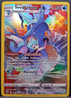 Seedraking TG03/TG30 Astralglanz Illustration Pokemon Pokemon Karte Deutsch NM - Image 1
